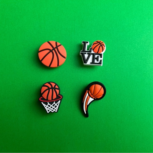 Basketball Crocs Shoe Charms Set of 14 - jibbitz Charms - Picture 5 of 7